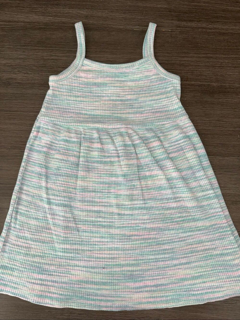 Carter’s 18M Pastel Watercolor Ruffle Dress | Spring Summer | EUC